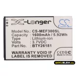 Utángyártott Mobistel mobil Li-ion akkumulátor 3.7V 1600mAh BTY26181, BTY26181Mobistel/STD - CameronSino
