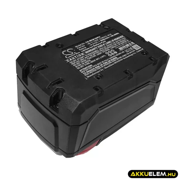 Utángyártott Atlas Copco szerszámgép Li-ion akkumulátor 18V 6000mAh - CameronSino