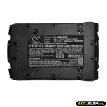 Utángyártott Atlas Copco szerszámgép Li-ion akkumulátor 18V 6000mAh - CameronSino