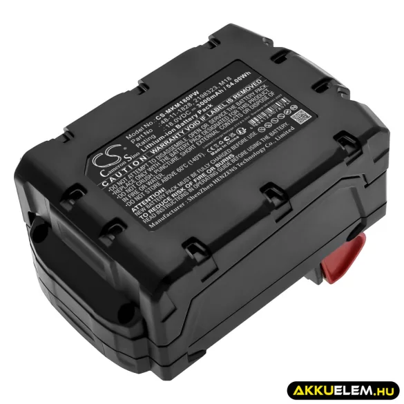 Utángyártott Atlas Copco szerszámgép Li-ion akkumulátor 18V 3000mAh - CameronSino
