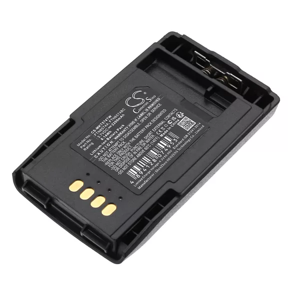 Utángyártott Motorola adó-vevő rádió Li-ion akkumulátor 3.7V 2200mAh FTN6574, FTN6574A - CameronSino