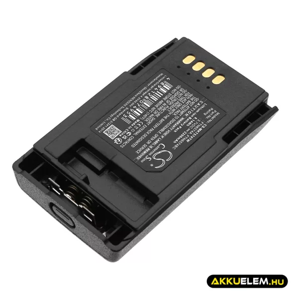Utángyártott Motorola adó-vevő rádió Li-ion akkumulátor 3.7V 2200mAh FTN6574, FTN6574A - CameronSino