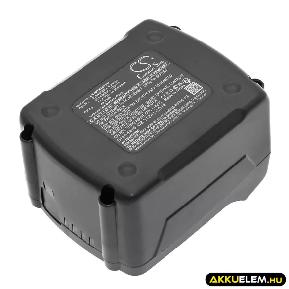 Utángyártott Metabo szerszámgép Li-ion akkumulátor 14.4V 3000mAh 6.25467, 625498000 - CameronSino