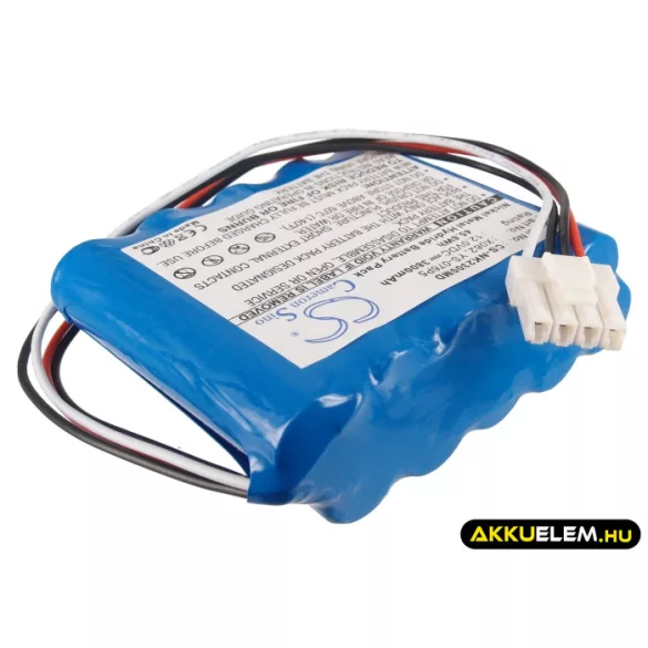 Utángyártott Nihon Kohden Orvosi Ni-MH akkumulátor 12V 3800mAh X062, YS-076P5 - CameronSino