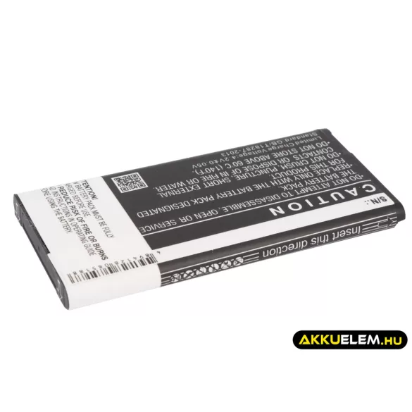 Utángyártott Nokia mobil Li-ion akkumulátor 3.7V 1500mAh BN-01 - CameronSino