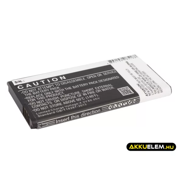 Utángyártott Nokia mobil Li-ion akkumulátor 3.7V 1500mAh BN-01 - CameronSino