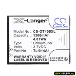 Utángyártott T-Mobile mobil Li-ion akkumulátor 3.7V 1300mAh - CameronSino
