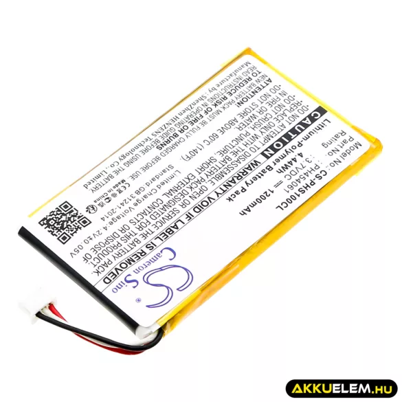 Utángyártott Philips Vezeték nélküli telefon Li-Polymer akkumulátor 3.7V 1200mAh PH454061 - CameronSino