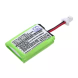 Utángyártott Plantronics Vezeték nélküli fejhallgató Li-Polymer akkumulátor 3.7V 140mAh 86180-01, 84479-01 - CameronSino