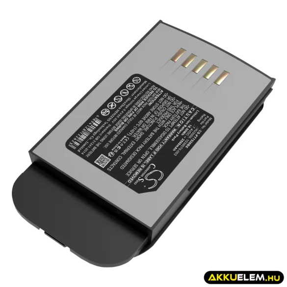 Utángyártott Psion Vonalkód szkenner Li-ion akkumulátor 7.4V 2500mAh HU3000, 1030070-003 - CameronSino
