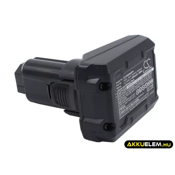 Utángyártott Ridgid szerszámgép Li-ion akkumulátor 12V 4000mAh 130188001, R86048 - CameronSino