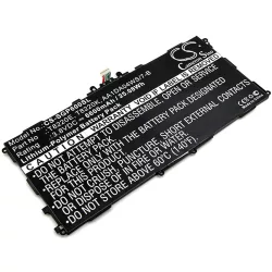   Utángyártott Samsung Tablet Li-Polymer akkumulátor 3.8V 6600mAh AA1DA04WS/7-B, T8220E - CameronSino