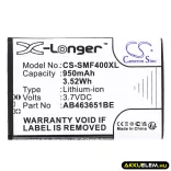Utángyártott Samsung mobil Li-ion akkumulátor 3.7V 950mAh AB463651BE, AB463651BEC - CameronSino