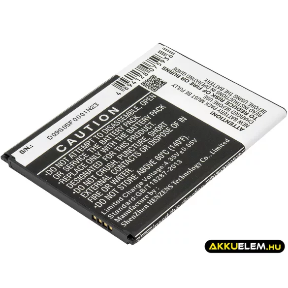 Utángyártott Samsung mobil Li-ion akkumulátor 3.8V 3200mAh B700BE, B700BU - CameronSino