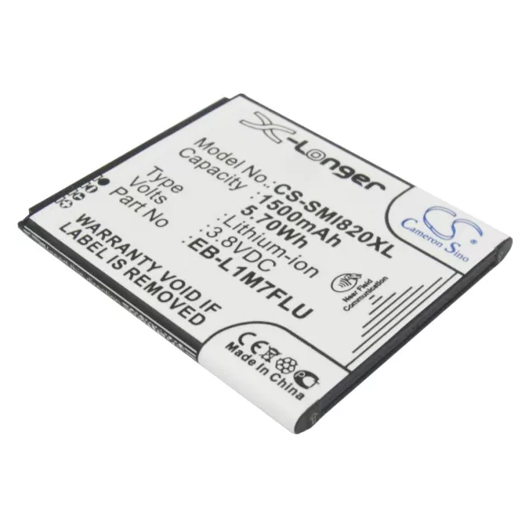 Utángyártott Samsung mobil Li-ion akkumulátor 3.8V 1500mAh EB-L1M7FLU, EB-F1M7LU - CameronSino