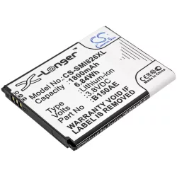   Utángyártott Samsung mobil Li-ion akkumulátor 3.8V 1800mAh B150AE, B150AC - CameronSino