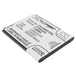   Utángyártott Samsung mobil Li-ion akkumulátor 3.8V 2100mAh EB535163LU, EB535163LA - CameronSino
