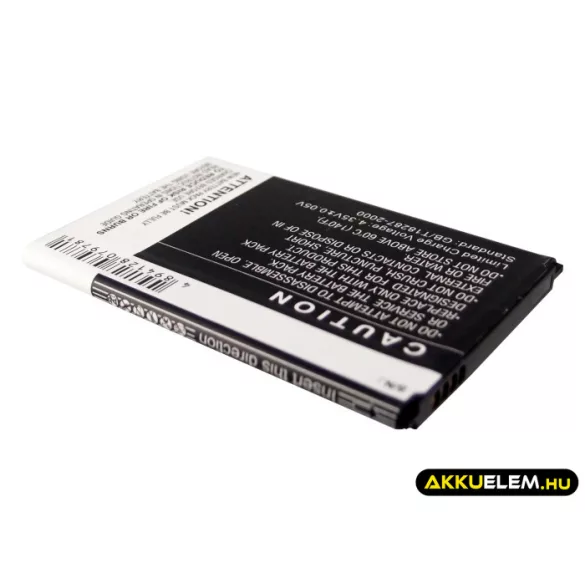 Utángyártott Samsung mobil Li-ion akkumulátor 3.8V 3200mAh B800BE, B800BU X-Hosszabb - CameronSino