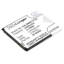   Utángyártott Samsung mobil Li-ion akkumulátor 3.8V 1500mAh B100AE, GH43-03948B - CameronSino