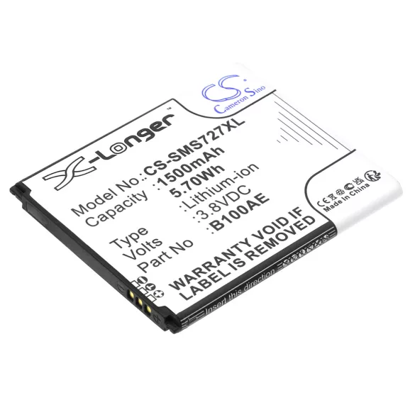 Utángyártott Samsung mobil Li-ion akkumulátor 3.8V 1500mAh B100AE, GH43-03948B - CameronSino