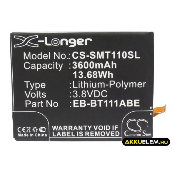 Utángyártott Lego Tablet Li-Polymer akkumulátor 3.8V 3600mAh - CameronSino