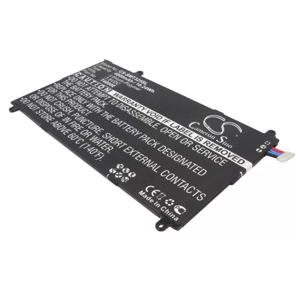 Utángyártott Samsung Tablet Li-Polymer akkumulátor 3.8V 4800mAh T4800E - CameronSino