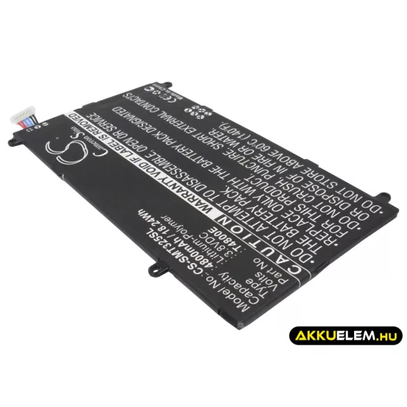 Utángyártott Samsung Tablet Li-Polymer akkumulátor 3.8V 4800mAh T4800E - CameronSino