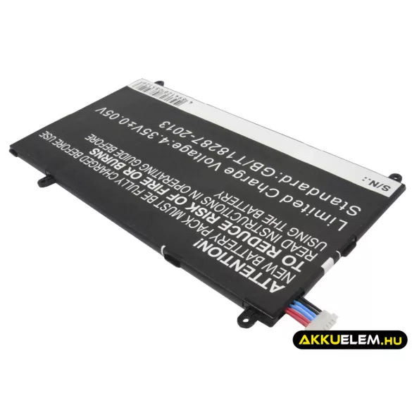 Utángyártott Samsung Tablet Li-Polymer akkumulátor 3.8V 4800mAh T4800E - CameronSino