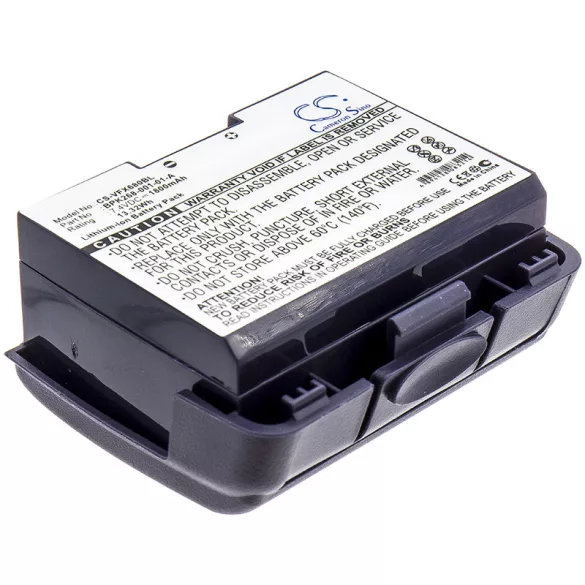 Utángyártott VeriFone Fizetési terminál Li-ion akkumulátor 7.4V 1800mAh BPK268-001-01-A - CameronSino