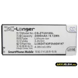 Utángyártott ZTE mobil Li-ion akkumulátor 3.8V 2400mAh Li3824T43P3hA04147, Li3821T43P3hA04147 - CameronSino