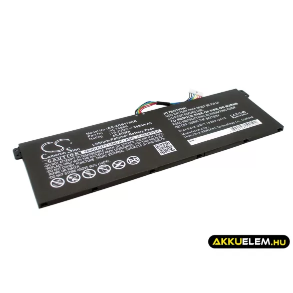 Utángyártott Packard Bell laptop Li-Polymer akkumulátor 15.2V 3000mAh - CameronSino