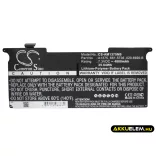 Utángyártott Apple laptop Li-Polymer akkumulátor 7.3V 4800mAh A1375, 661-5736 - CameronSino