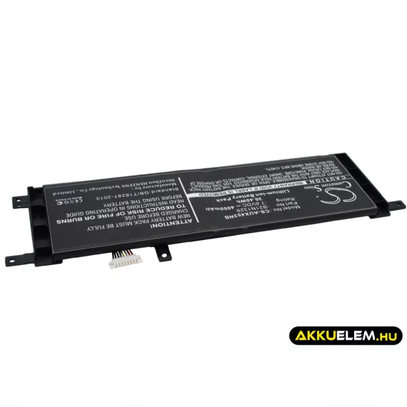 Utángyártott Asus laptop Li-ion akkumulátor 7.6V 4000mAh B21N1329, 0B200-00840000 - CameronSino