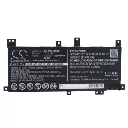   Utángyártott Asus laptop Li-Polymer akkumulátor 7.6V 5000mAh PP21AT149Q-1, C21N1409 - CameronSino