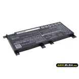 Utángyártott Asus laptop Li-Polymer akkumulátor 7.6V 5000mAh PP21AT149Q-1, C21N1409 - CameronSino