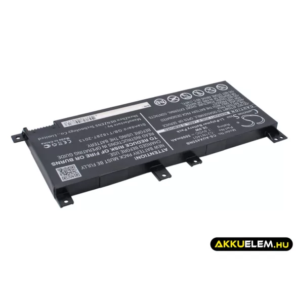 Utángyártott Asus laptop Li-Polymer akkumulátor 7.6V 5000mAh PP21AT149Q-1, C21N1409 - CameronSino