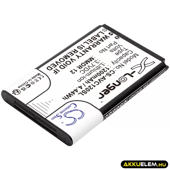 Utángyártott Imperial mobil Li-ion akkumulátor 3.7V 1200mAh - CameronSino