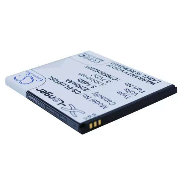 Utángyártott BLU mobil Li-ion akkumulátor 3.7V 2200mAh C766205220T - CameronSino