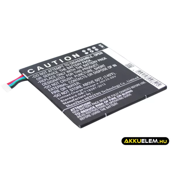 Utángyártott LG Tablet Li-Polymer akkumulátor 3.8V 4000mAh BL-T12, EAC62438201 - CameronSino
