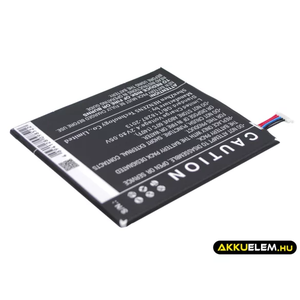 Utángyártott LG Tablet Li-Polymer akkumulátor 3.7V 4200mAh BL-T14, EAC62638401 - CameronSino