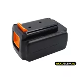 Utángyártott Black & Decker szerszámgép Li-ion akkumulátor 36V 2000mAh LBXR36, LBX2040 - CameronSino