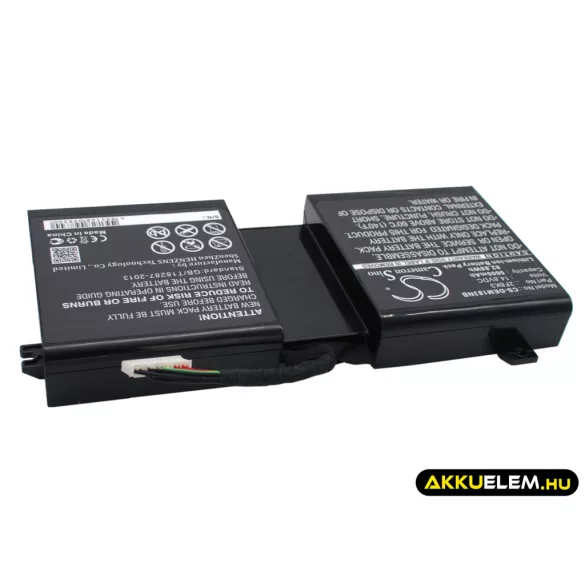 Utángyártott Dell laptop Li-ion akkumulátor 14.8V 5600mAh 2F8K3, 0G33TT - CameronSino