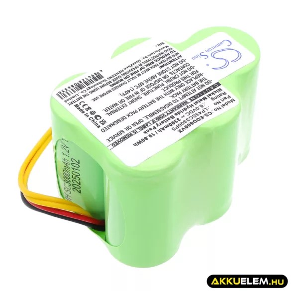 Utángyártott ROBOT porszívó Ni-MH akkumulátor 6V 3300mAh - CameronSino