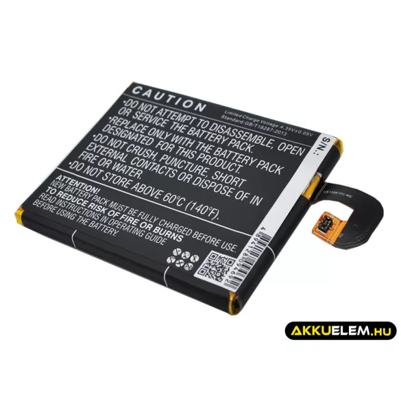 Utángyártott Sony Ericsson mobil Li-Polymer akkumulátor 3.8V 3100mAh LIS1558ERPC - CameronSino