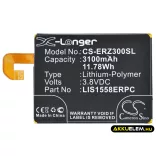 Utángyártott Sony Ericsson mobil Li-Polymer akkumulátor 3.8V 3100mAh LIS1558ERPC - CameronSino
