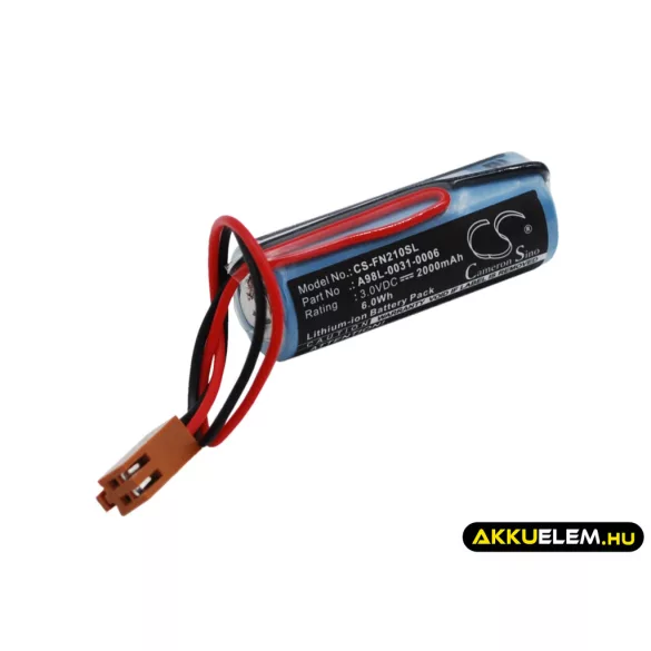 Utángyártott GE PLC Li-MnO2 elem 3V 2000mAh A98L-0031-0006, A02B-0118-K111 - CameronSino