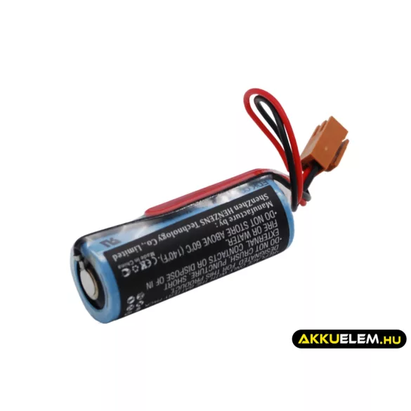 Utángyártott GE PLC Li-MnO2 elem 3V 2000mAh A98L-0031-0006, A02B-0118-K111 - CameronSino