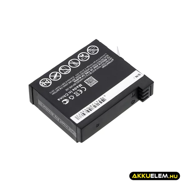 Utángyártott GoPro Kamera Li-ion akkumulátor 3.7V 950mAh AHDBT-401, 335-06532-000 - CameronSino