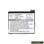 Utángyártott GoPro Kamera Li-ion akkumulátor 3.7V 950mAh AHDBT-401, 335-06532-000 - CameronSino