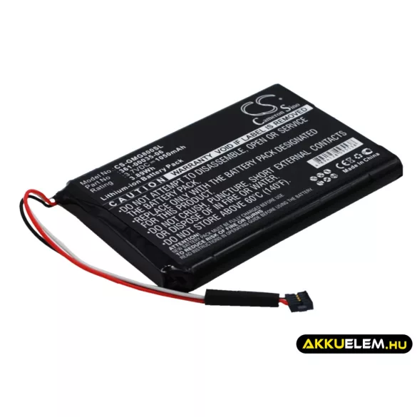Utángyártott Garmin GPS Li-ion akkumulátor 3.7V 1050mAh 361-00035-06 - CameronSino